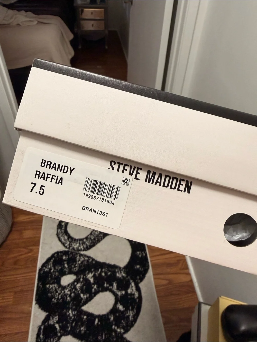 Steve Madden Brandy Raffia Woven Sandal